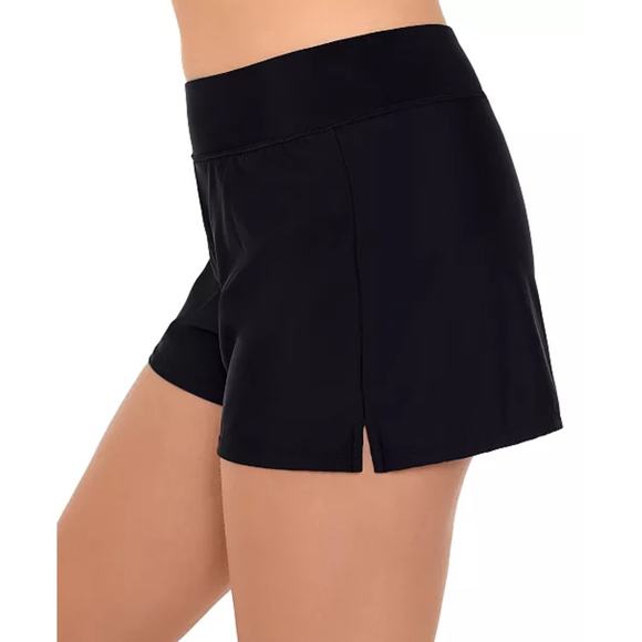 Swim Solutions Pull-On Swim Shorts Women's Size 8 - Picture 2 of 9